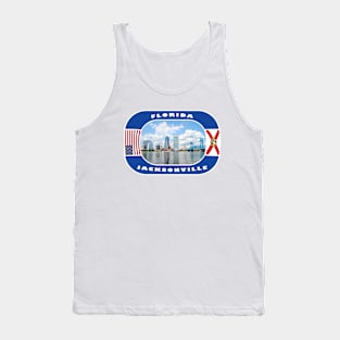 Florida, Jacksonville City, USA Tank Top